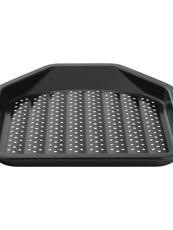 Prestige Inspire non stick chip tray. Perfectly cooked oven chips every time with this specialist oven tray!