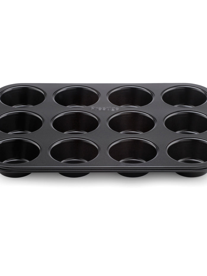 Non stick muffin tin from Prestige's Inspire Bakeware range. Non stick for easy food release