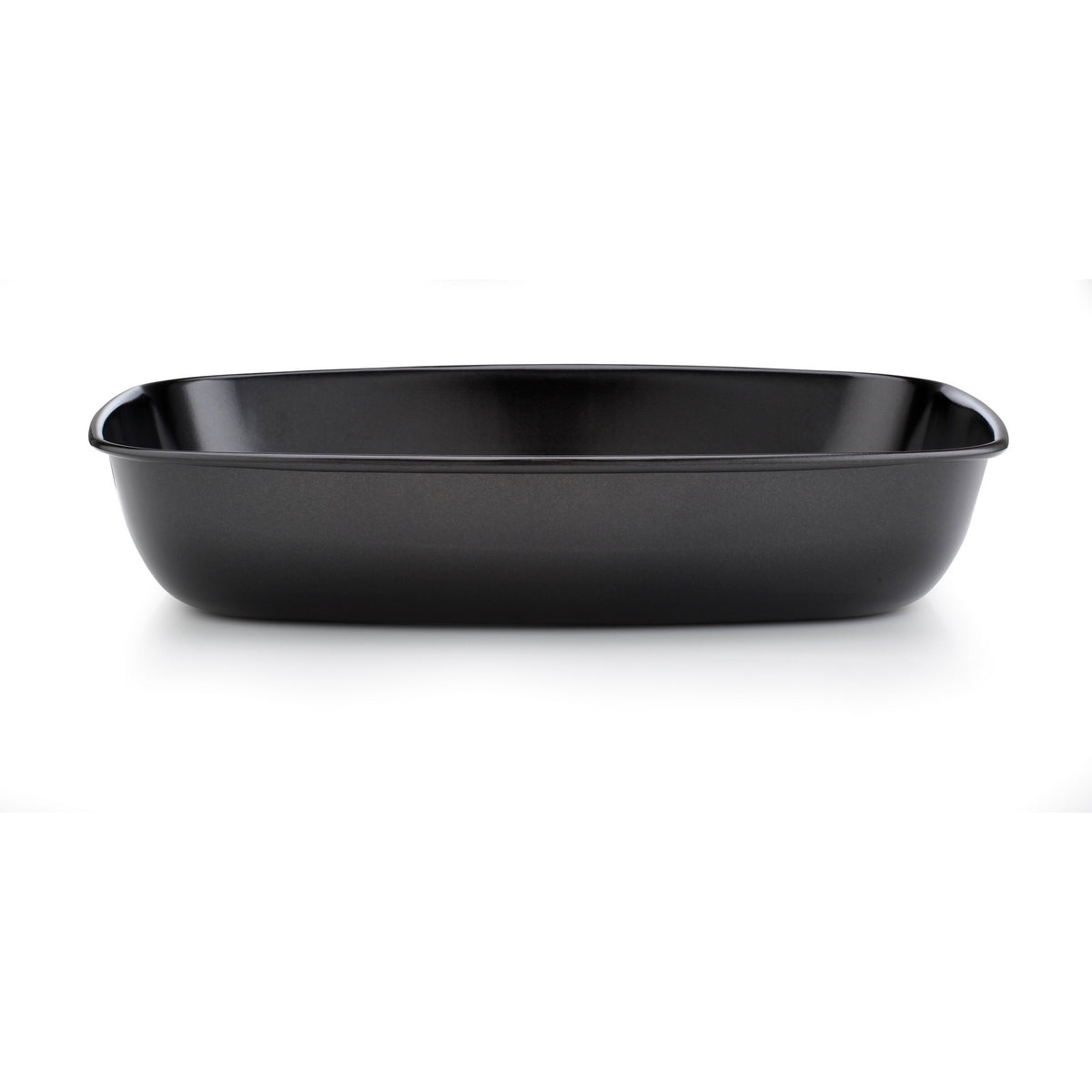 Prestige Inspire roasting tray has deep sides & is made from carbon steel for extra durability
