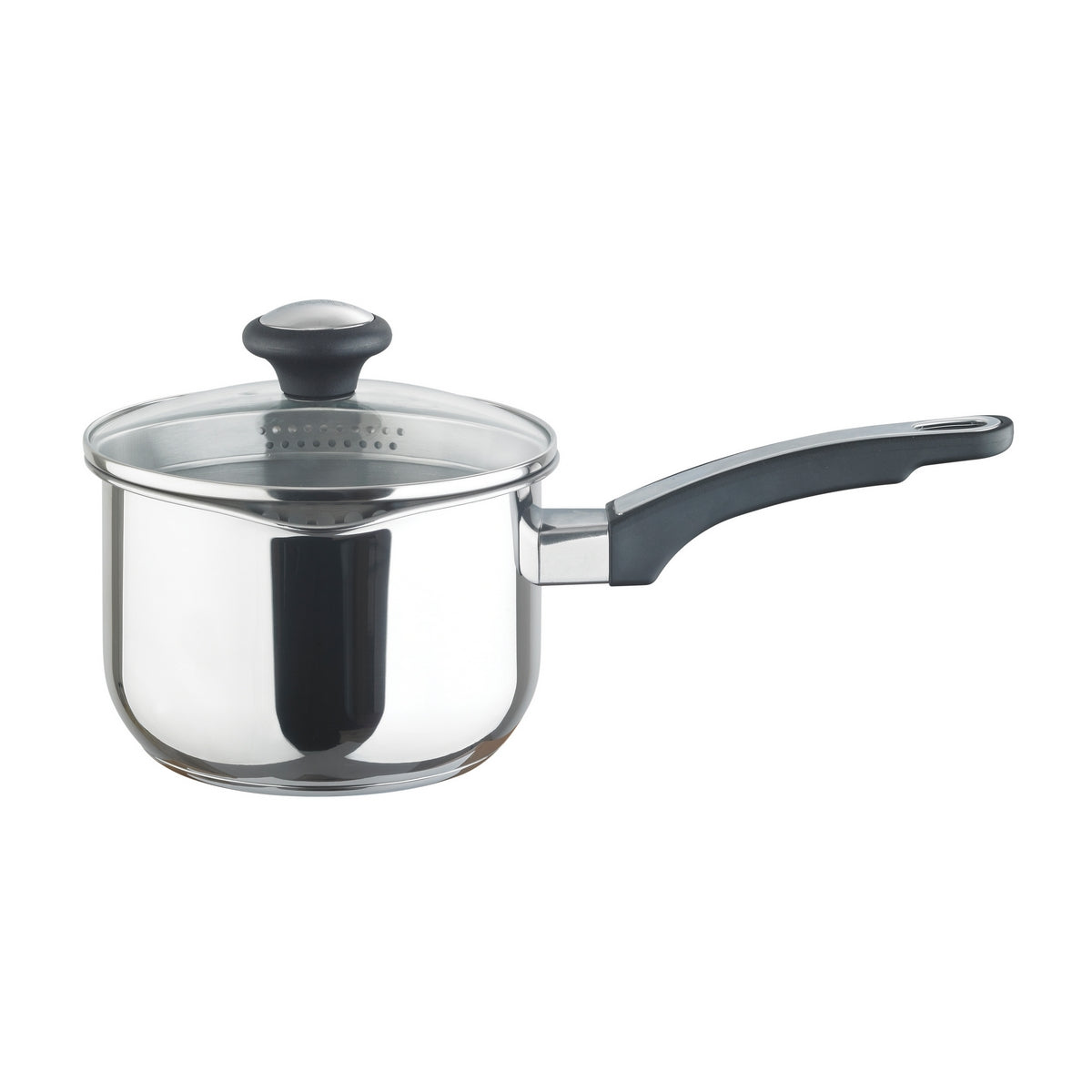 Prestige Cook & Strain - the best stainless steel saucepan set! Comes with lid with built in straining 