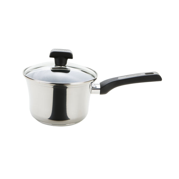 Prestige Classic Non Stick Stainless Steel saucepan combines the durability & good looks of stainless steel, with the ease of PFOA free non stick