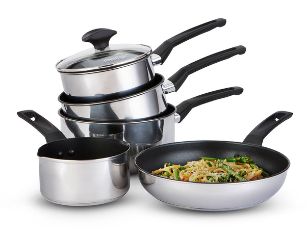 9 X Tougher Non-Stick Saucepan, Free Milkpan & Lid Set - 4 Pieces