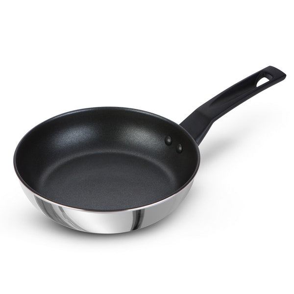 9 X Tougher Stainless Steel Frying Pan