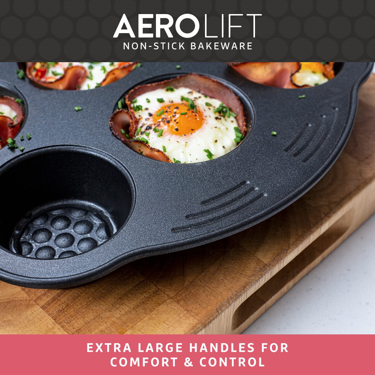 Aerolift 12 Cup Muffin Tin Prestige UK Prestige