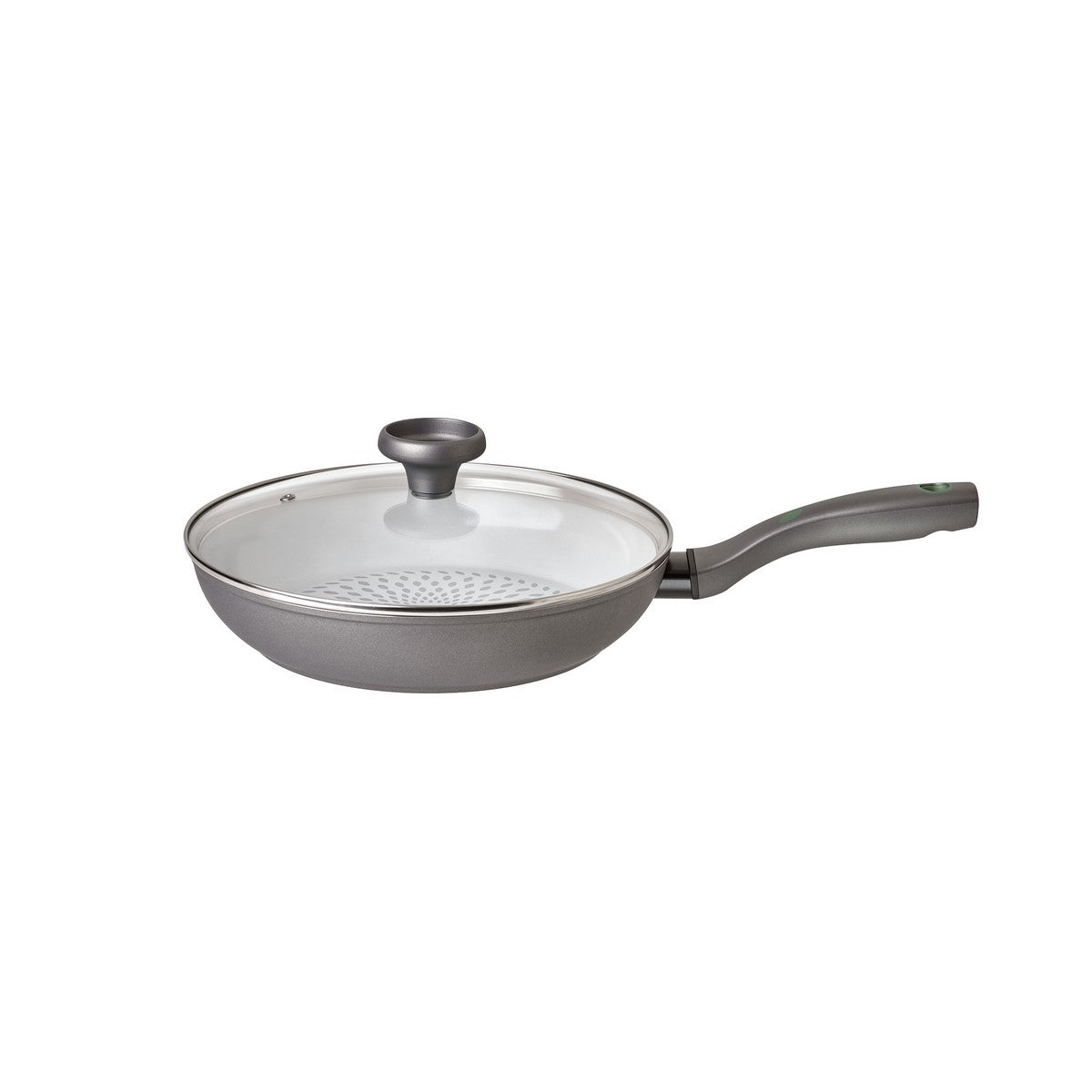 Earth Pan 28cm Ceramic Non-Stick Frying Pan with Lid