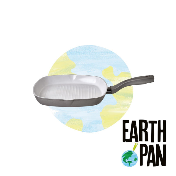Earth Pan 28cm Non-Stick Grill Pan