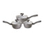 Earth Pan: Ceramic Non-Stick Saucepan Set - 3 Piece