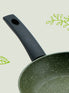 Prestige Eco Stir Fry Pan. Scratch proof, plant based non stick. Mae from recycled materials & is recyclable.