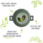 Prestige Eco stock pot for induction hob. PFOA free pan. Scratch proof plant based non stick