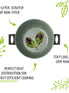 Prestige Eco non stick stock pot for induction hob. PFOA free pan. Palm oil free. Glass lid & stay cool handles 