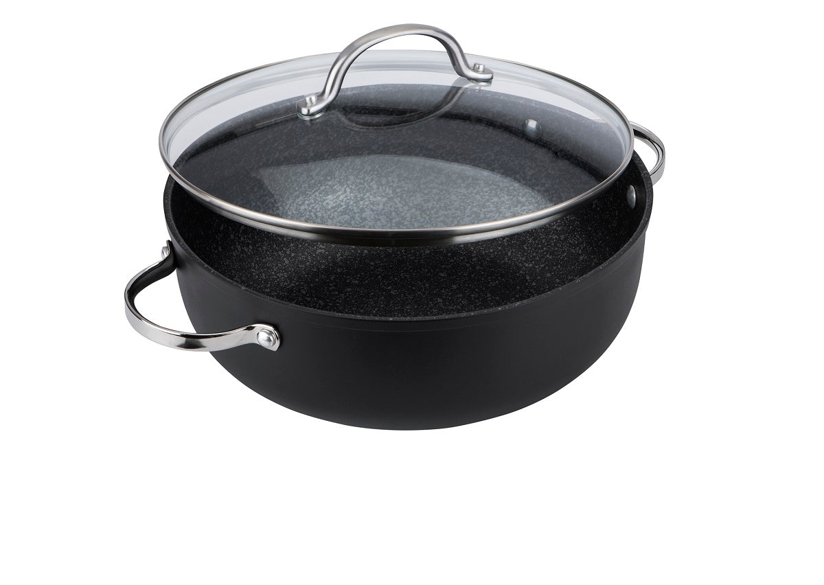 Casserole tray outlet