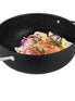 Scratch Guard non stick casserole pan features a three layer non stick coating that protects the pan, keeping it looking & performing like new for longer