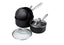 Scratch Guard 3 piece saucepan set with lids from Prestige