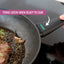 Prestige Thermo Smart 5 Piece Non Stick Saucepan Set. Heat indicator on handles turn green when ready to cook.